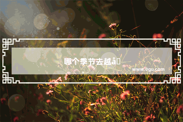 哪个季节去越南旅游最好