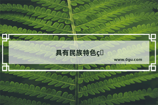 具有民族特色的民俗文化旅游项目