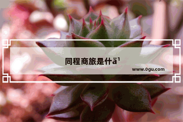 同程商旅是什么意思