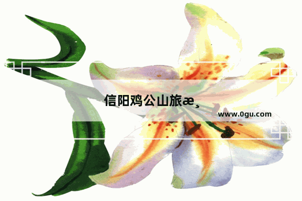 信阳鸡公山旅游攻略详细内容