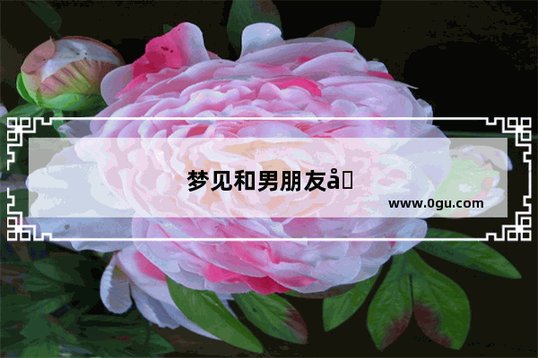 梦见和男朋友去旅游