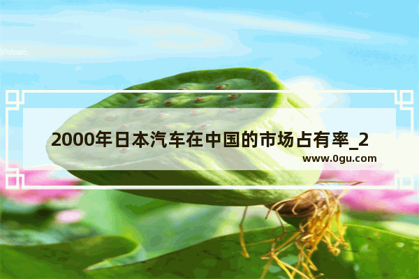 2000年日本汽车在中国的市场占有率_2021年1到11月suv销量排行