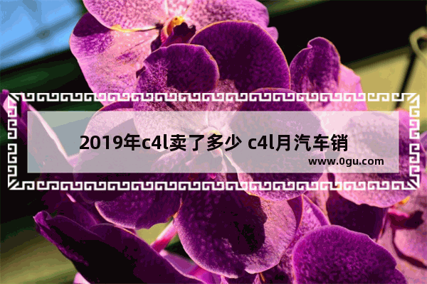 2019年c4l卖了多少 c4l月汽车销量榜出炉