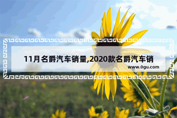 11月名爵汽车销量,2020款名爵汽车销量