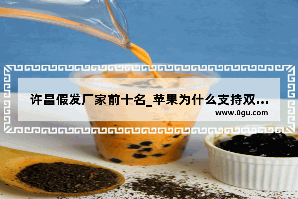 许昌假发厂家前十名_苹果为什么支持双卡了
