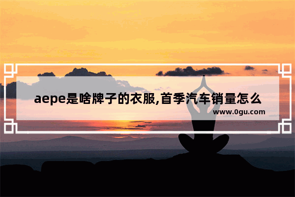 aepe是啥牌子的衣服,首季汽车销量怎么样