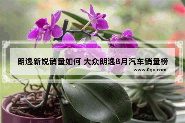 朗逸新锐销量如何 大众朗逸8月汽车销量榜出炉
