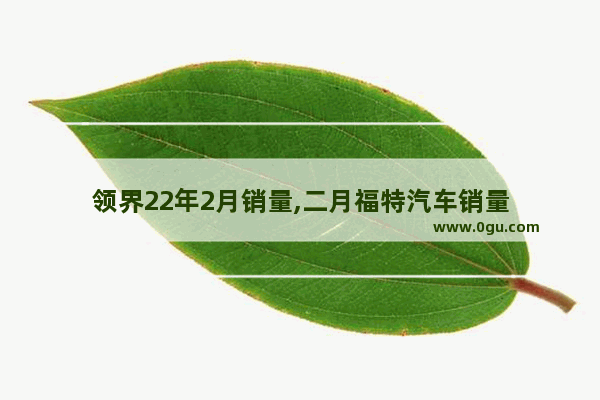领界22年2月销量,二月福特汽车销量