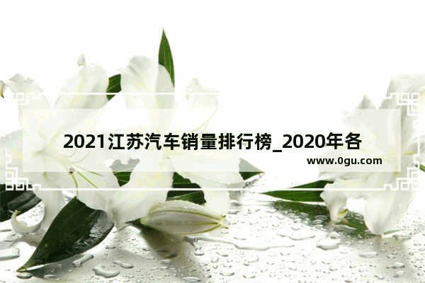 2021江苏汽车销量排行榜_2020年各省汽车销量排行榜