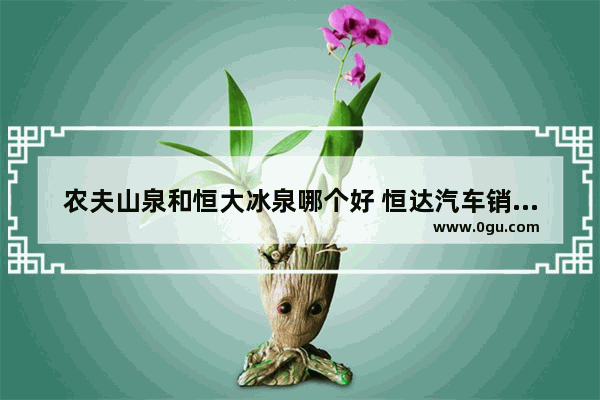 农夫山泉和恒大冰泉哪个好 恒达汽车销量排名第几名