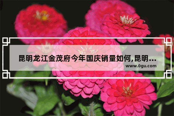 昆明龙江金茂府今年国庆销量如何,昆明每月汽车销量统计