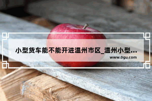 小型货车能不能开进温州市区_温州小型货车蓝牌怎么限行