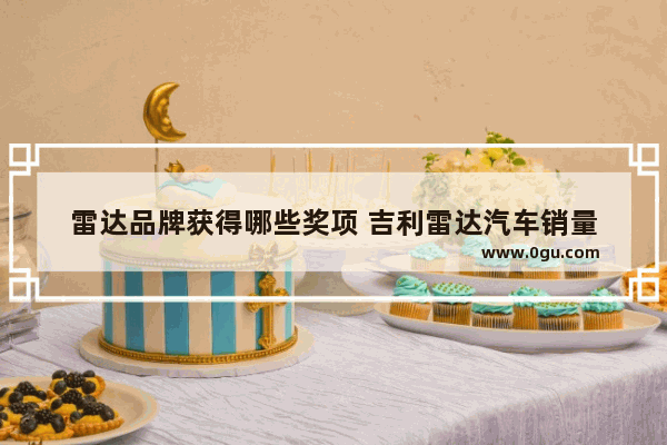 雷达品牌获得哪些奖项 吉利雷达汽车销量
