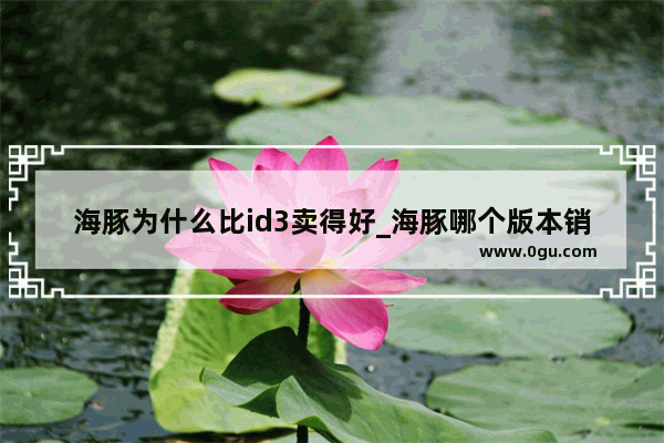 海豚为什么比id3卖得好_海豚哪个版本销量最好