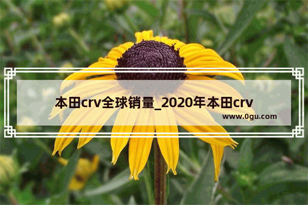 本田crv全球销量_2020年本田crv销量排名多少