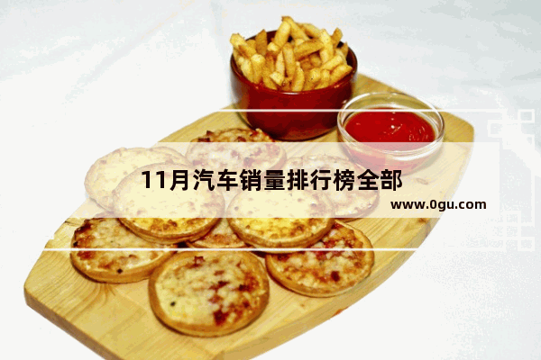 11月汽车销量排行榜全部