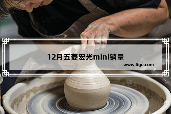 12月五菱宏光mini销量