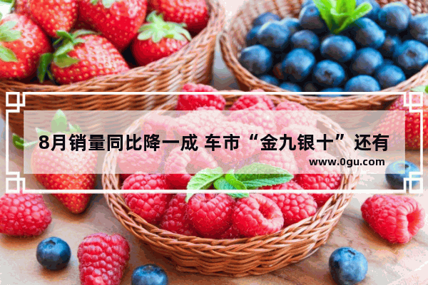 8月销量同比降一成 车市“金九银十”还有吗