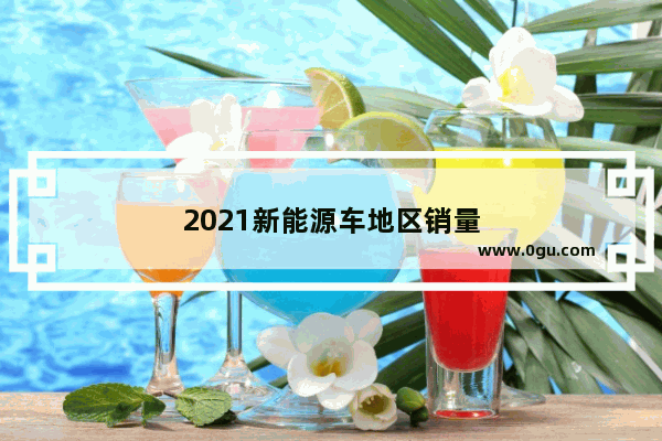 2021新能源车地区销量