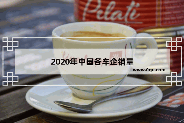 2020年中国各车企销量