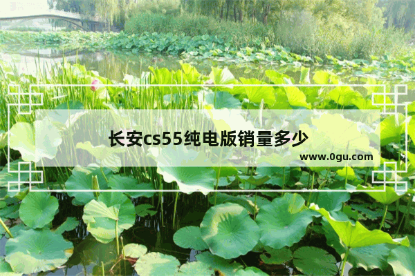 长安cs55纯电版销量多少