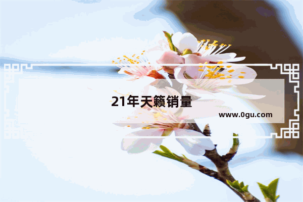 21年天籁销量