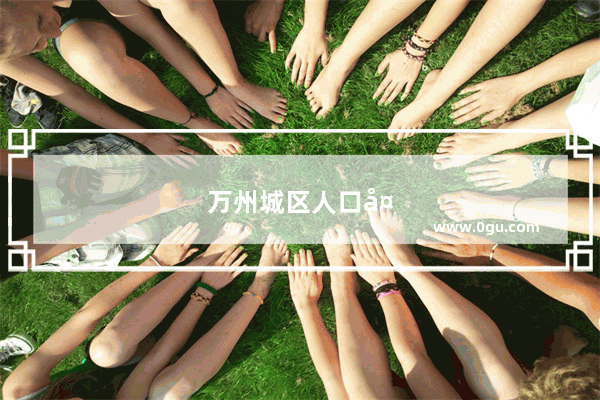 万州城区人口大约是多少