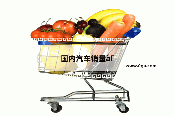 国内汽车销量发布时间最新数据