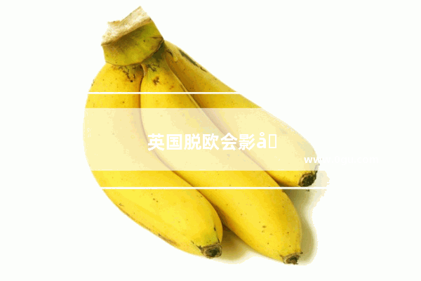 英国脱欧会影响汽车销量吗