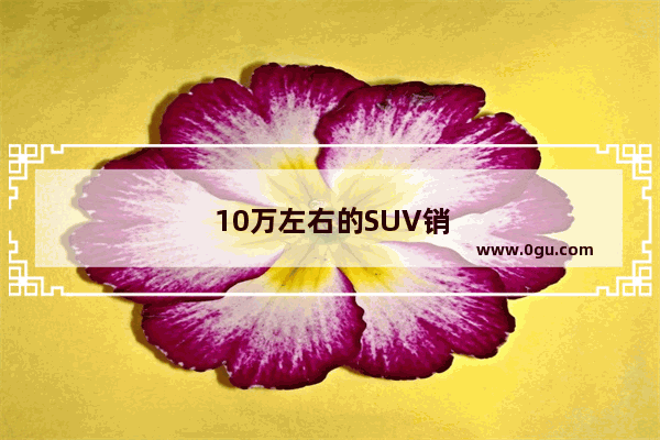 10万左右的SUV销量好的有哪几款