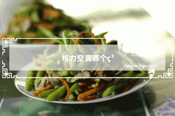 格力空调哪个系列销量好