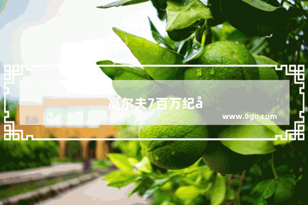 高尔夫7百万纪念版销量怎么样