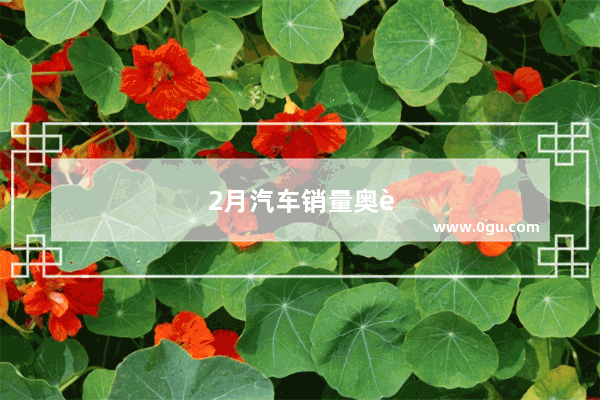 2月汽车销量奥迪多少