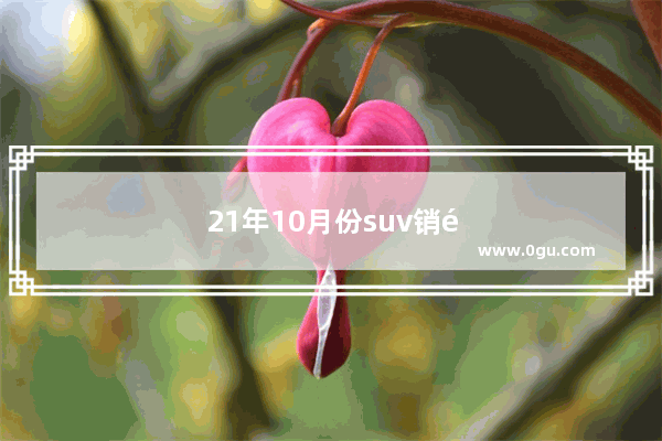 21年10月份suv销量排行榜