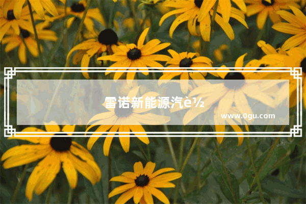 雷诺新能源汽车销量怎么样