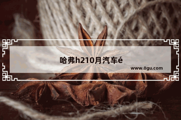 哈弗h210月汽车销量如何