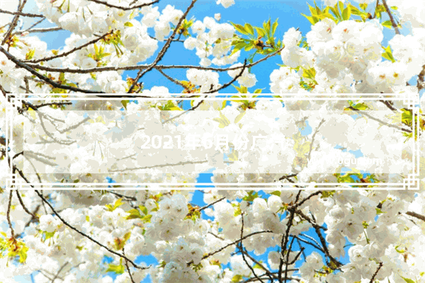 2021年6月份广汽传祺销量