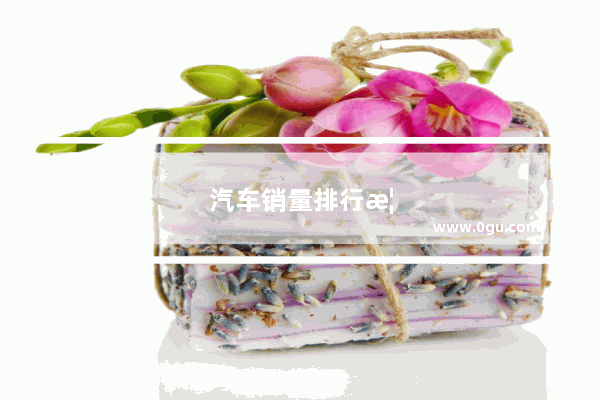 汽车销量排行榜17位车型有哪些